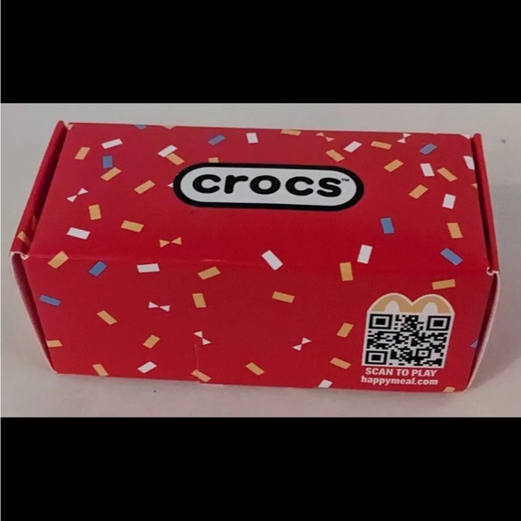 McDonalds Canada X Crocs Happy Meal Toy Brand New in Box w/ Happy Meal Box A5M - Picture 10 of 10